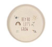 LÄSSIG Kids Melamine BPA Dishwasher Microwave Plate Garden Explorer Multi Colour