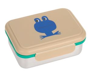 Lässig Lunchbox Stainless Steel Trails Frog