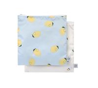 LÄSSIG Reusable Storage Bag Snack Bag 2pcs/Snack Bag Happy Fruits Lemon