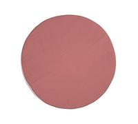 LÄSSIG Round Seat Cushion Cuddle Carpet Muslin, Red