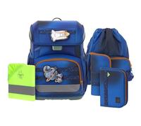 Lässig satchel rain cover Light Unique School Set 7 -piece Space Blue