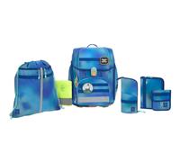 Lässig satchel School Set Boxy Unique Gradient Green / Blue