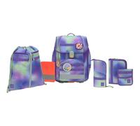 Lässig satchel School Set Boxy Unique Gradient Green / Purple