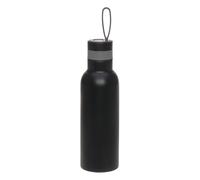 Lässig School Bottle Stainless Steel Bold Black