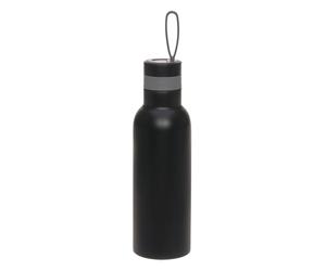Lässig School Bottle Stainless Steel Bold Black