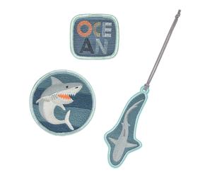 Lässig School Patches Set 3-teilig Shark Ocean