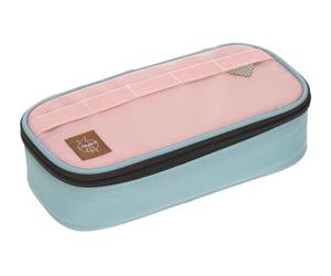 LÄSSIG School Spacy Pencil Case Unique Rose/Blue/Black