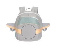 LÄSSIG Small Children's Backpack for Nursery, Children's Bag, Crib Backpack with Chest Strap, 3.5 litres, Tiny Backpack Tiny Drivers Airplane