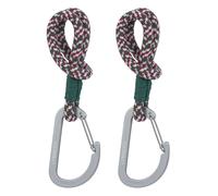 Lässig Stroller Hooks Cord 2 pcs Green / Lavender / Deep Red