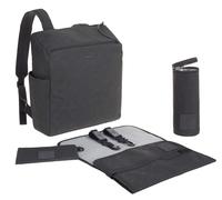 Lässig Baby Nappy Changing Backpack Diaper Bag with Accessories/Tender Backpack, Anthracite