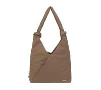 LÄSSIG Teya Changing Bag 16L Shoulder Bag with Changing Mat Brown | 16 litre storage space, with changing mat and pram attachment, water-repellent wet compartment, modern crinkle design