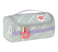 Lässig Toiletry Bag Happy Trails Mini Washbag Flower Gray