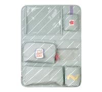 Lässig Travel Accessories Happy Trails Car Wrap-to-Go Flower Gray