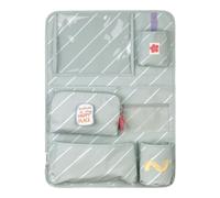 Lässig Travel Accessories Happy Trails Car Wrap-to-Go Flower Gray