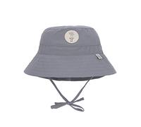 LÄSSIG Unisex children's sun protection fishing hat sun suit, gray, 3 Jahre