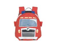 LÄSSIG Small Children's Backpack for Nursery, Crib Backpack with Chest Strap, 20 x 9.5 x 24 cm, 3.5 L, red, 20 x 9 x 24 cm, Tiny Drivers