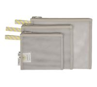 Lässig utility bag Mesh Bags Set 3-teilig Beige