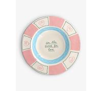 Laetitia Rouget Laetitia Rouget In The Mood For Love Hand-Painted Stoneware Dinner Plate 26cm