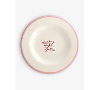 Laetitia Rouget Laetitia Rouget Saturday Night Fever Stonware Dessert Plate 20cm