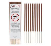 Laeto Ageless Aromatherapy x5 Packs of 10 Citronella Incense Sticks | Home Fragrance Incense Sticks Multipack Insect Repellent, Mosquito Repellent, Fly Repellent