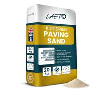 Laeto Kiln Dried Sand 20kg Silica Paving Sand for Blocks & Patios