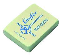 Läufer 00220 SW 0220 Eraser, Very Soft Rubber Eraser, White