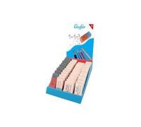 Läufer 13429 Eraser Display, 4 Different Types, 42 Erasers