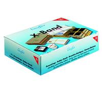 Läufer 59103 Rondella X-Band, Elastic Cross Bands, Rubber Bands 80 x 11 mm, Diameter 50 mm, 100 g Box, Multi-Coloured