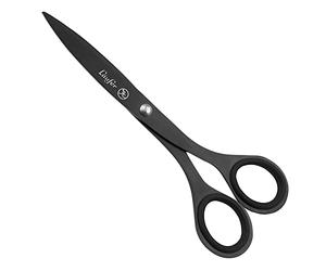 Läufer 87224 Multifunctional Scissors, Titanium Coated, Gold, Right Handed