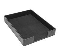 Läufer Ambiente LA Linea 35076 Letter Tray 35 x 25.5 x 5 cm Genuine Leather Black