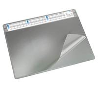 Läufer Durella 47653 Desk Pad Soft with Calendar, 65 x 50 cm Grey