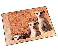 Läufer Motif Desk pad Meerkats Erdmännchen