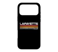 Lafayette Indiana Retro Stripes Vintage City Design Case for iPhone 17 Pro Max