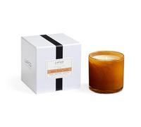 LAFCO New York Classic Candle, Amber Black Vanilla - 6.5 oz - 50-Hour Burn Time - Reusable, Hand Blown Glass Vessel - Made in The USA