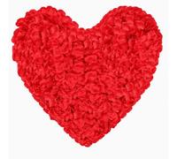 Lafefe 1200 Pcs Red Rose Petals, Quality Artificial Flowers for Bedroom, Romantic Wedding Anniversary Decorations, Valentine's Day, Marry Me Proposal (Red)