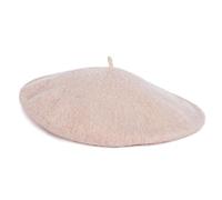 Lafefe Wool Beret hat Women, Female Autumn and Winter England Retro Hundred with Autumn Candy Colour Painter Octagonal Beret - Beige