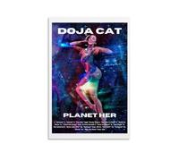 LaFegoude Doja Cat Singer Poster Decorative Painting Canvas Wall Art Living Room Poster Bedroom Painting Wall Art Picture Print Modern Family Room Decor 12 x 18 Inches (30 x 45 cm)