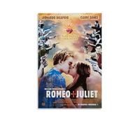 LaFegoude Romeo And Juliet 1996 Movie Poster Decorative Painting Canvas Wall Art Living Room Poster Bedroom Painting Wall Art Picture Print Modern Family Room Decor 12 x 18 Inches (30 x 45 cm)