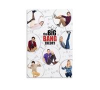 LaFegoude The Big Bang Theory Poster Decorative Painting Canvas Wall Art Living Room Poster Bedroom Painting Wall Art Picture Print Modern Family Room Decor 12 x 18 Inches (30 x 45 cm)