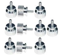 Lafeier 10Pcs/Lot UNC6-32 M3.5 Hand Screw for GPU Holder PSU Computer Case Side Panel Screws PC Assemble WaterCooling Silver