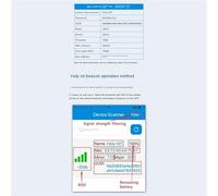 Lafeier 1Pcs NRF51822 Bluetooth Beacon Tag Eddystone Ibeacon Ble4.2 Module Locator Beacon, Black