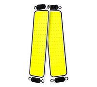 Lafeier 2Pcs 12-24V 108LED Car COB Interior Light Bar LED Lights RV Ceiling Dome for Camping Trailers