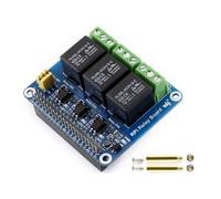 Lafeier 5V 3-Channel Relay Module Expansion Board Breakout Shield HAT Kit for RPI Zero 2 W WH 2W 3