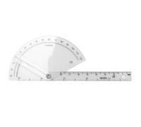 Lafeier 6Pcs Spinal Ruler Finger Goniometer Protractors Multi-Ruler Angle 180/360 Degree Measuring Tool