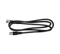 Lafeier BNC Male to Female Plug CCTV Extension Coaxial Line Cable 3.3ft Long Black