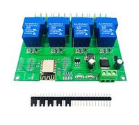 Lafeier DC7-28/5V Power Supply ESP8266 Development Board WiFi 4-Way 30A Relay Module ESP-12F