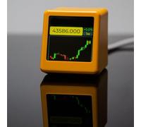 Lafeier For NerdMiner BitCoin Cryptocurrency Display Stocks,Currency Exchange Rate,Price Tracker Ticker Weather Time Clock C