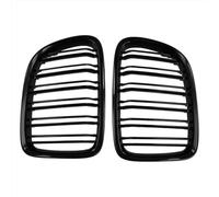 Lafeier Glossy Black Front Bumper Dual Slat Kidney Grill Grille For- X1 Series E84 SDrive XDrive 2009-2015