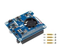 Lafeier POE HAT (C) for 4B/3B+, Power Over Ethernet HAT, Support IEEE 802.3Af/At-Compliant Network