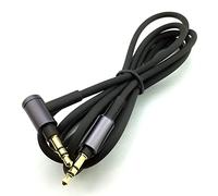 Lafeier WH-1000 XM2 XM3 XM4 H900N H800 Headphone 3.5mm Audio Cable, 1.5M/4.9Ft Long (Black Without Microphone)